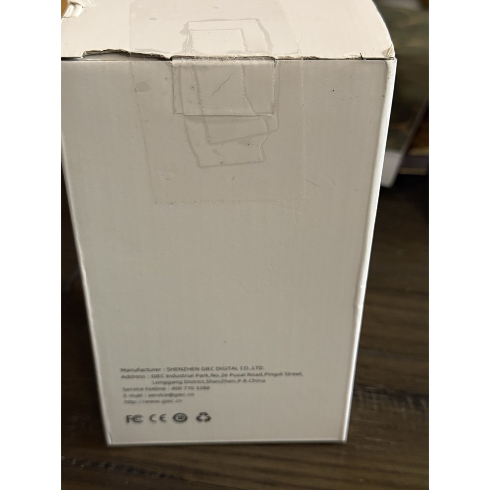 GIEC Indoor Security Camera for Home-NEW-OPENED BOX-never Set‎ up Or Used - Picture 3 of 4